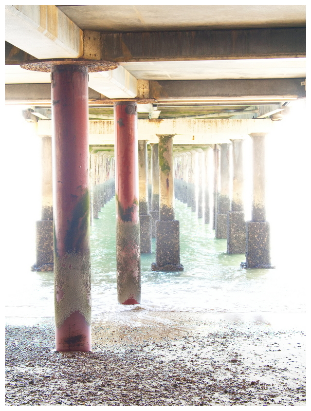High Key under the Pier